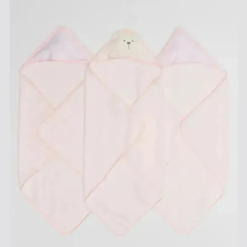 piccolo_bambino__pk_hoode_SKU98tSMiE1_0.webp Piccolo Bambino - 3Pk Hooded Towel Pink Best