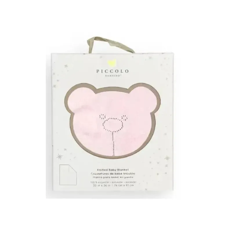 piccolo_bambino__pointell_SKUELqsbUJt_0.webp Piccolo Bambino - Pointelle Signature Stroller Blanket With Gift Box Pink Outlet