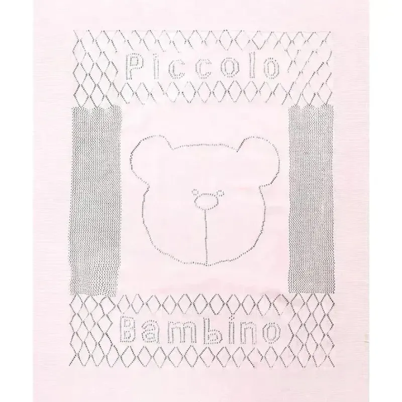piccolo_bambino__pointell_SKUELqsbUJt_1.webp Piccolo Bambino - Pointelle Signature Stroller Blanket With Gift Box Pink Outlet