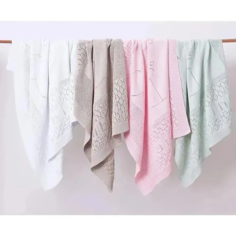 piccolo_bambino__pointell_SKUELqsbUJt_2.webp Piccolo Bambino - Pointelle Signature Stroller Blanket With Gift Box Pink Outlet