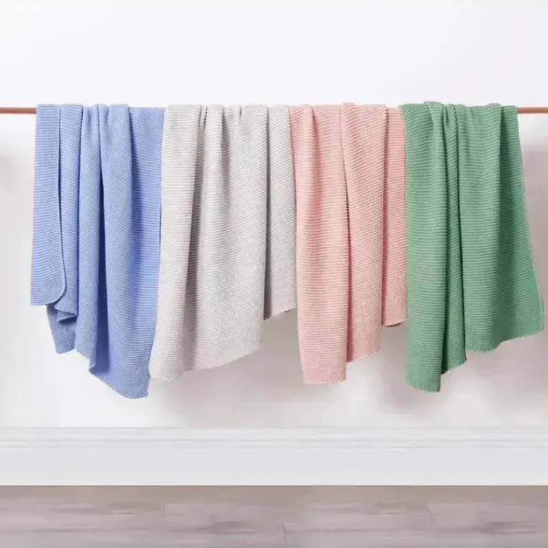 piccolo_bambino__sweater__SKU3WgaSkIH_2.webp Piccolo Bambino - Sweater Knit Blanket On Wooden Hanger Blue Sale