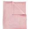 Piccolo Bambino - Sweater Knit Blanket On Wooden Hanger Pink Best