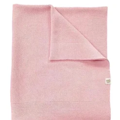 Piccolo Bambino - Sweater Knit Blanket On Wooden Hanger Pink Best