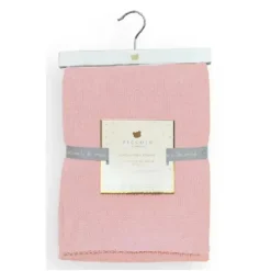Piccolo Bambino - Sweater Knit Blanket On Wooden Hanger Pink Best