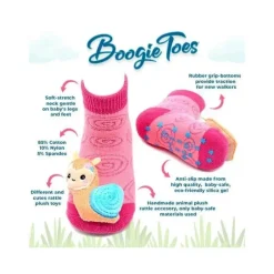 Piero Liventi - Meias de chocalho Baby Ladybug Boogie Toes Hot