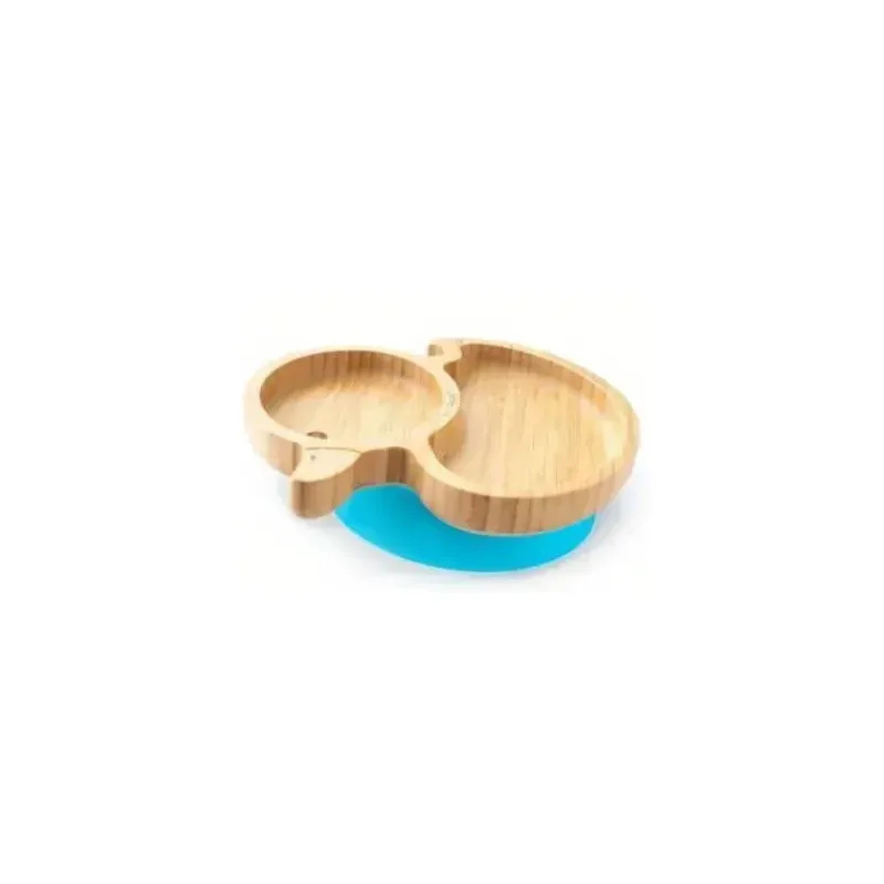 placa_de_suco_de_bambu_ec_SKUHDZPUeEX_0.webp Eco Rascals Placa de sucção de bambu com duas seções de pato, azul New