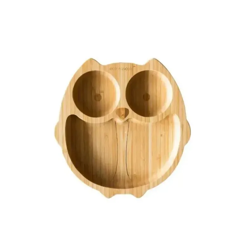placa_de_suco_de_bambu_ec_SKUhTFRth27_1.webp Eco Rascals Placa de sucção de bambu com três seções coruja, amarela Outlet