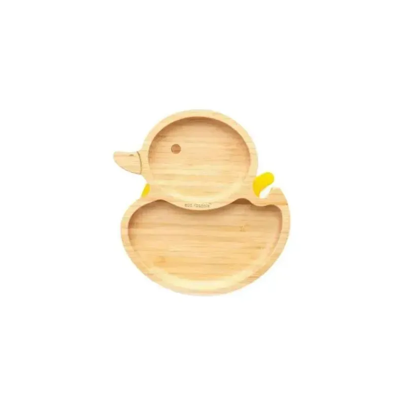 placa_de_suco_de_bambu_ec_SKUv1KU9WLc_1.webp Eco Rascals Placa de sucção de bambu com duas seções de pato, rosa Clearance