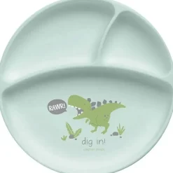 Stephen Joseph Placas de sucção de silicone 100% para bebês , dinossauro Clearance
