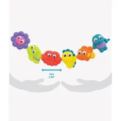 Playgro - Pop and Squirt Buddies (6 peças) brinquedo de banho Discount