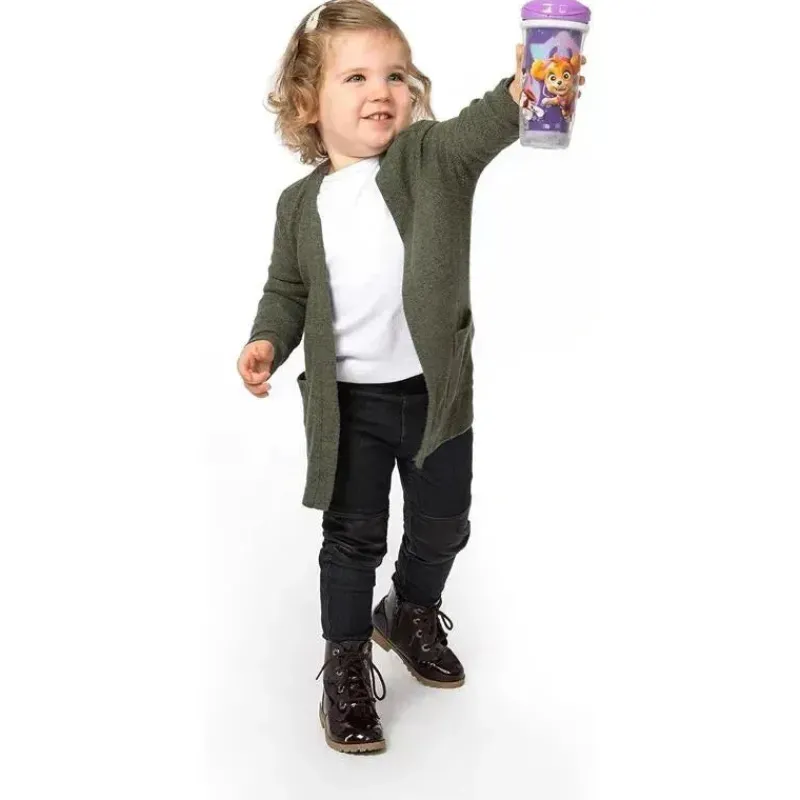 playtex__baby_sipsters_st_SKUy81oH5tB_5.webp Playtex - Baby Sipsters Stage 3 PAW Patrol Sippy Cups, à prova de derramamento, à prova de vazamento, isolado, glitter, menina, 9 onças, 1 contagem Clearance