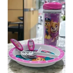 Playtex - Copos de bico para patrulha canina Baby Sipsters Stage 4, à prova de derramamento, à prova de vazamento, à prova de quebra, rosa, 12 onças, 1 contagem New