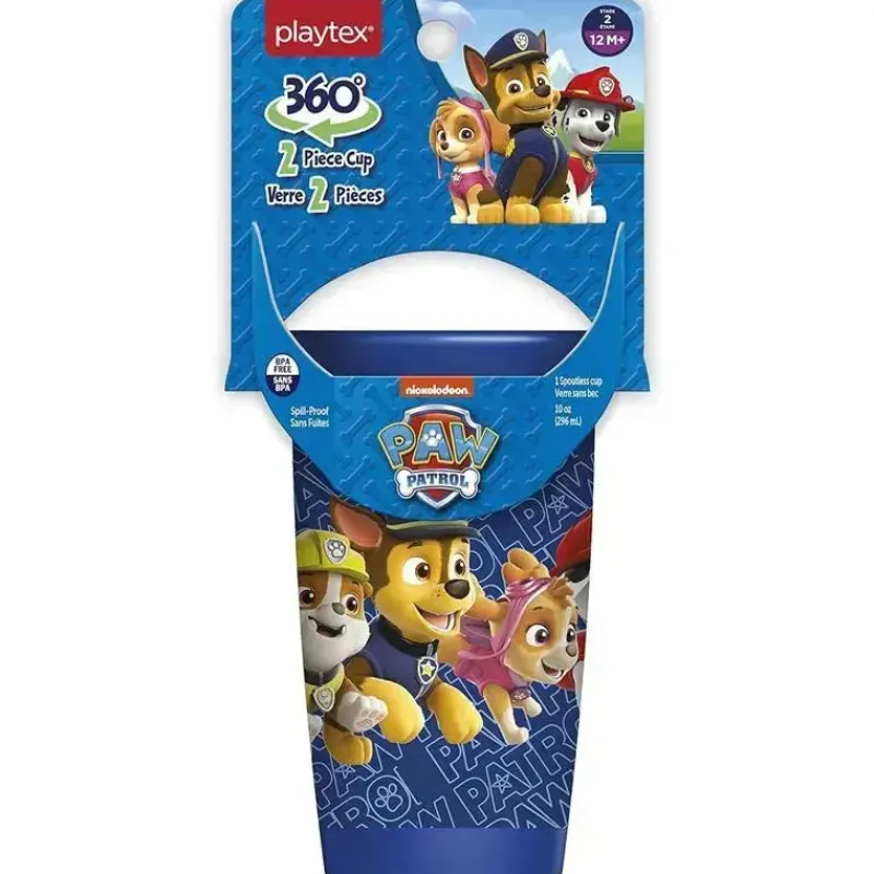 playtex__sipsters_stage___SKUSGVgD4TC_0.webp Playtex - Sipsters Stage 2, 360 graus Paw Patrol à prova de derramamento, à prova de vazamentos, à prova de quebra para meninos, pacote de 2 Discount