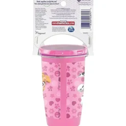 Playtex - Sipsters Stage 2, 360 graus Paw Patrol à prova de derramamento, à prova de vazamentos, à prova de quebra para meninas, pacote de 2 Fashion