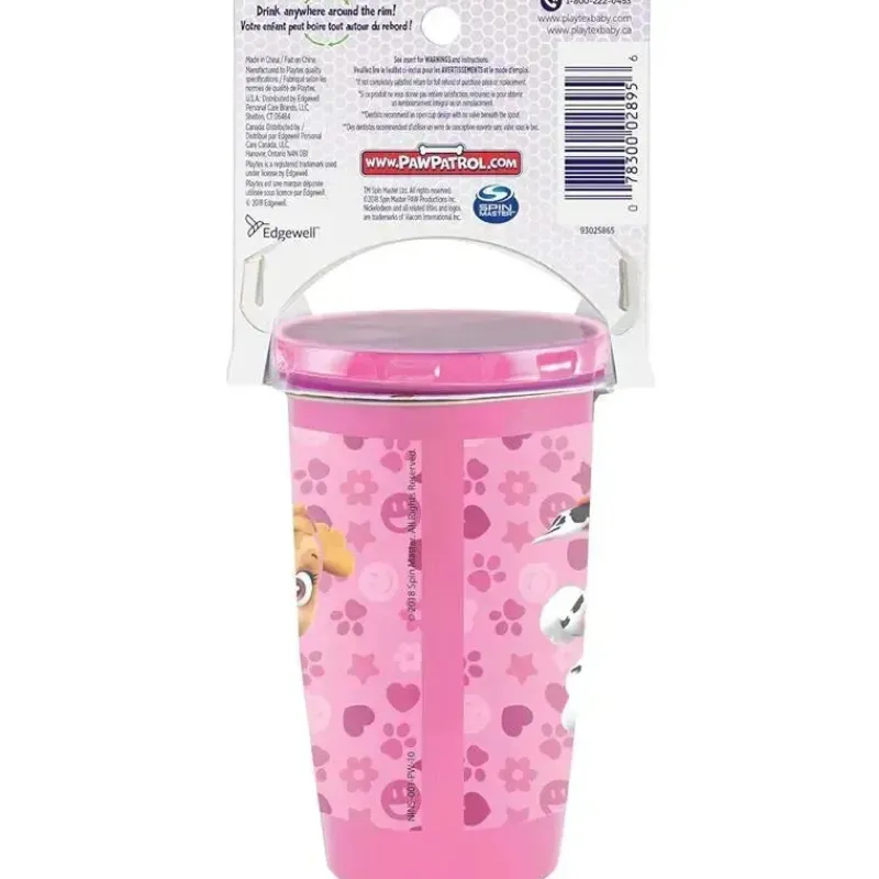 playtex__sipsters_stage___SKUrKgat3EK_2.webp Playtex - Sipsters Stage 2, 360 graus Paw Patrol à prova de derramamento, à prova de vazamentos, à prova de quebra para meninas, pacote de 2 Fashion