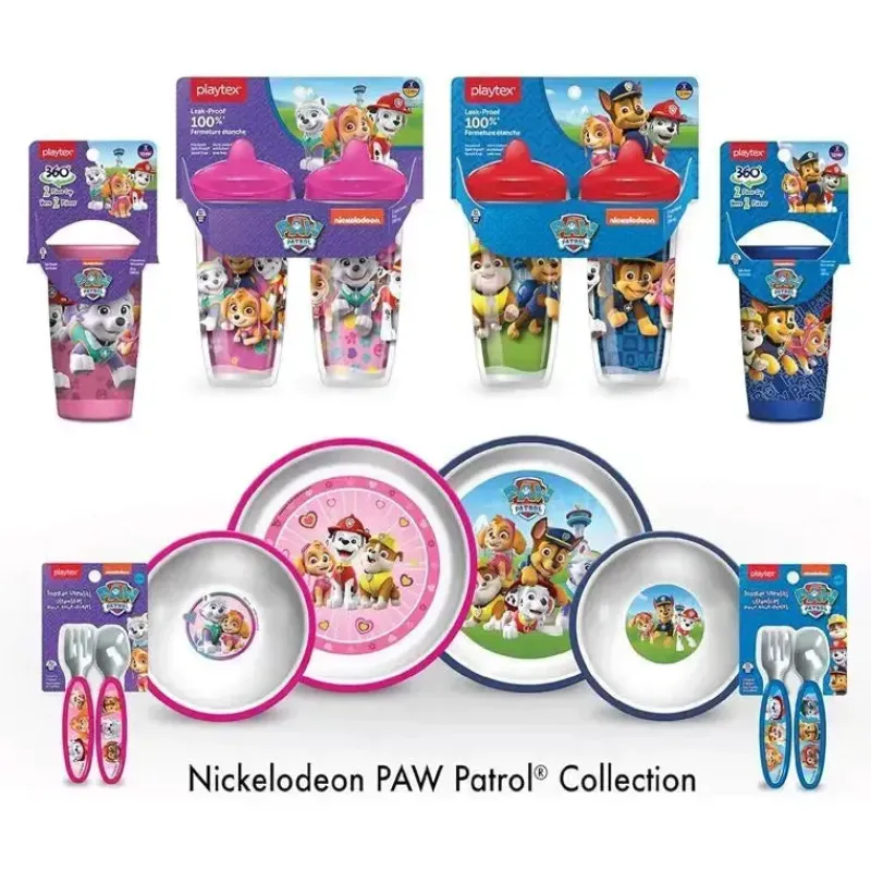playtex__sipsters_stage___SKUrKgat3EK_5.webp Playtex - Sipsters Stage 2, 360 graus Paw Patrol à prova de derramamento, à prova de vazamentos, à prova de quebra para meninas, pacote de 2 Fashion