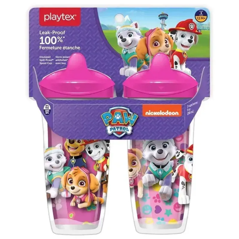 playtex__sipsters_stage___SKUsrFMe0V4_0.webp Playtex - Sipsters Stage 3 Paw Patrol Copo à prova de derramamento, à prova de vazamento e à prova de quebra para meninas, 9 onças, pacote de 2 Fashion
