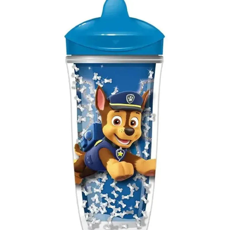 playtex__sispsters_copo_d_SKUqizBiGCH_2.webp Playtex - Sispsters, Copo de bico com glitter Paw Patrol Stage 3, à prova de derramamento, à prova de vazamento, à prova de quebra, 9 onças Clearance