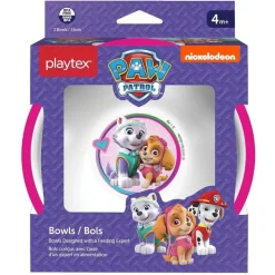 Playtex - tigelas de patrulha canina para meninas, pacote com 3 Clearance