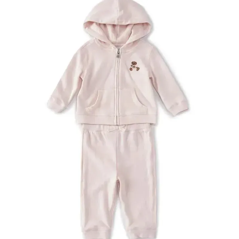 polo_ralph_lauren_baby__c_SKUDHRlwlIz_0.webp Ralph Lauren Polo Baby - Conjunto de moletom e calça polo Bear, rosa delicado New