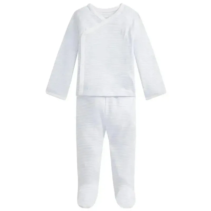 polo_ralph_lauren_baby__c_SKUXTvz2PXp_0.webp Ralph Lauren Polo Baby - Conjunto de calça de malha de algodão orgânico de manga comprida para menino, azul berilo/branco Fashion