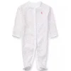 Ralph Lauren Polo Baby - Macacão de Algodão Floral, Floral Branco Sale