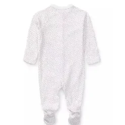 Ralph Lauren Polo Baby - Macacão de Algodão Floral, Floral Branco Sale