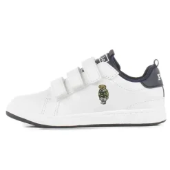 Ralph Lauren Polo Baby - Sapatos Heritage Court Bear Ez, Branco Online