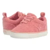 Ralph Lauren Polo Baby - Tênis de veludo Keaton II, rosa claro Clearance