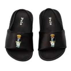 Ralph Lauren Polo Bebê - Beach Cayson Bear Preto Liso New