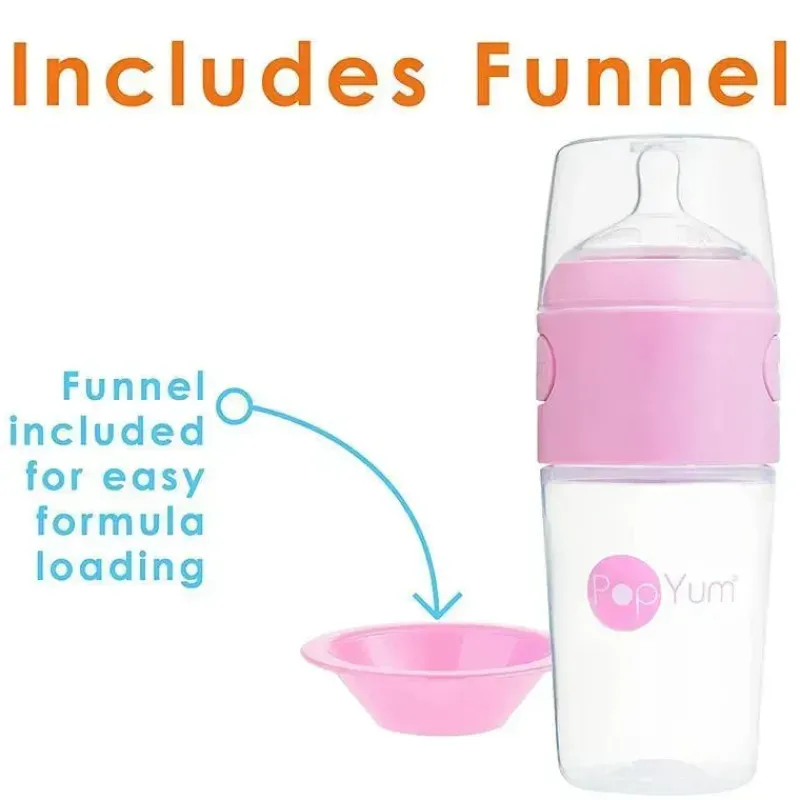 popyum___unidades_de_mama_SKUOrMZFFlg_2.webp PopYum - 2 unidades de mamadeira para fazer fórmula anti-cólica 9 onças, roxo pastel Clearance