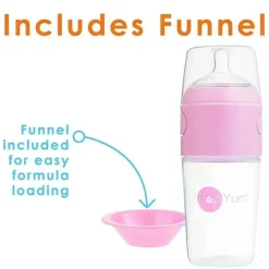 PopYum - 3Pk Fórmula Anti-Cólica Fazendo Mamadeira 9 Oz, Roxo Pastel Sale