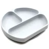 Bumkins Prato de silicone , cinza Discount
