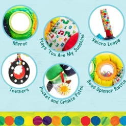 Kids Preferred Preferência para crianças - O mundo de Eric Carle - A atividade acoplável da lagarta com fome Fashion
