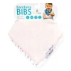 Primo Passi - babador de bandana com setas brancas/rosa 2Pk Discount