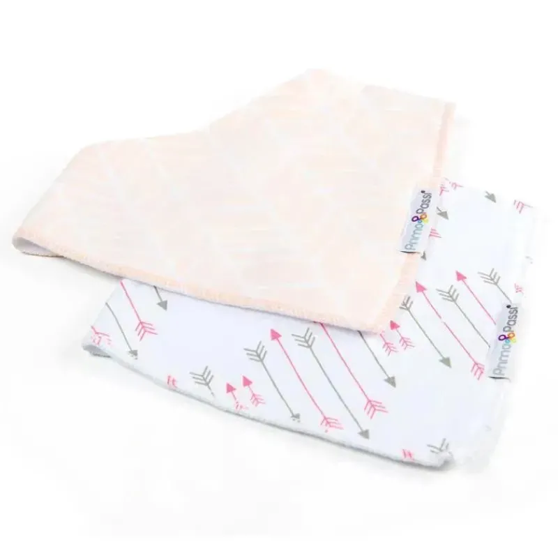 primo_passi__babador_de_b_SKUquNZFiPr_2.webp Primo Passi - babador de bandana com setas brancas/rosa 2Pk Discount