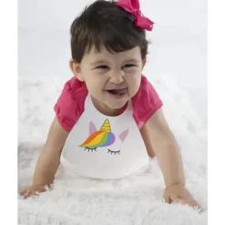 Primo Passi - babador de silicone para bebê, unicórnio Sale