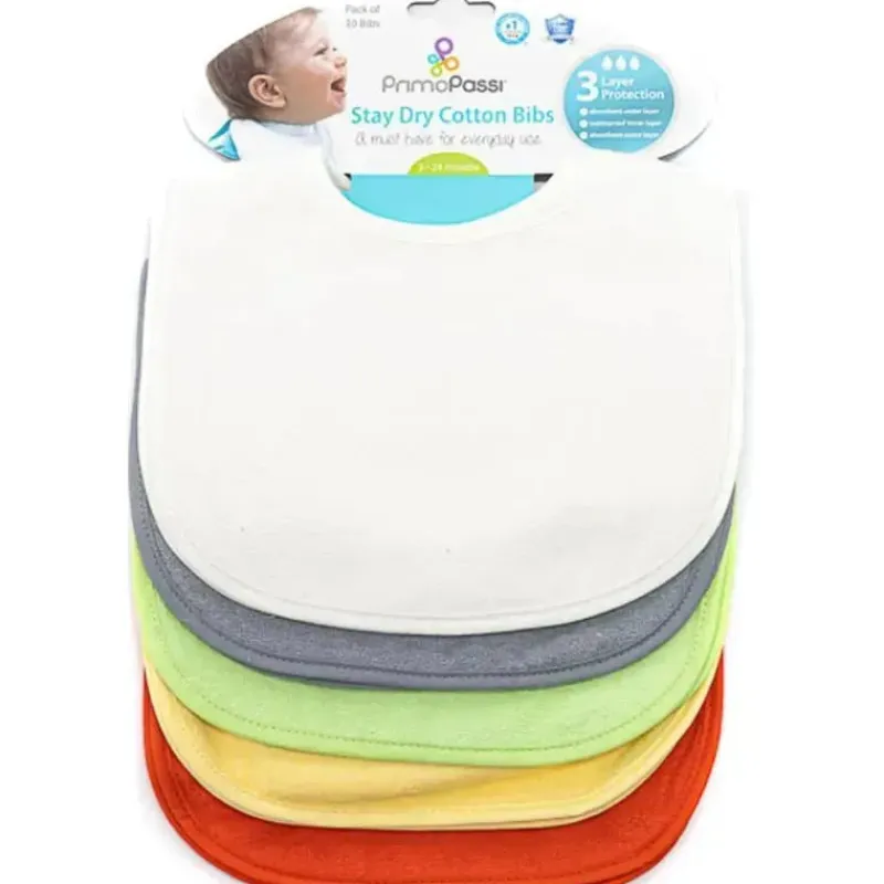 primo_passi__babador_neut_SKUdE0MufAl_0.webp Primo Passi - babador neutro para bebê de algodão Stay Dry 10Pk Online