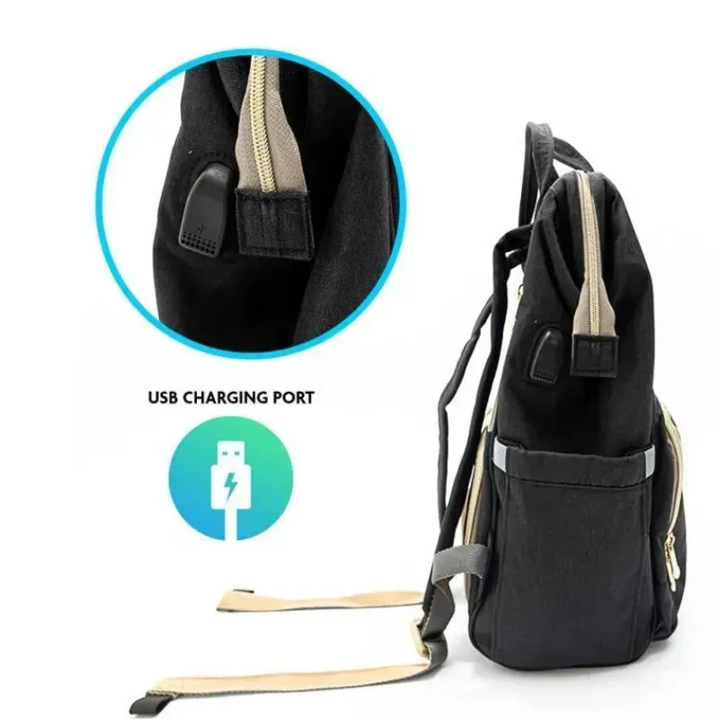 primo_passi__bolsa_fralda_SKU6h9LZpIC_2.webp Primo Passi - Bolsa Fraldas Mochila Preta Lucca New
