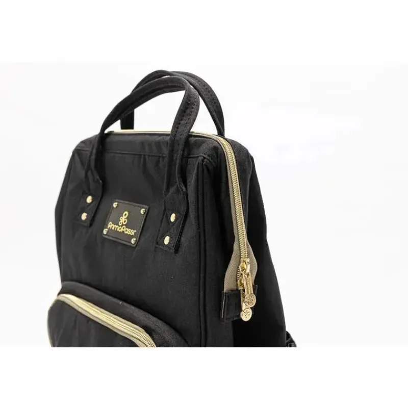 primo_passi__bolsa_fralda_SKU6h9LZpIC_4.webp Primo Passi - Bolsa Fraldas Mochila Preta Lucca New