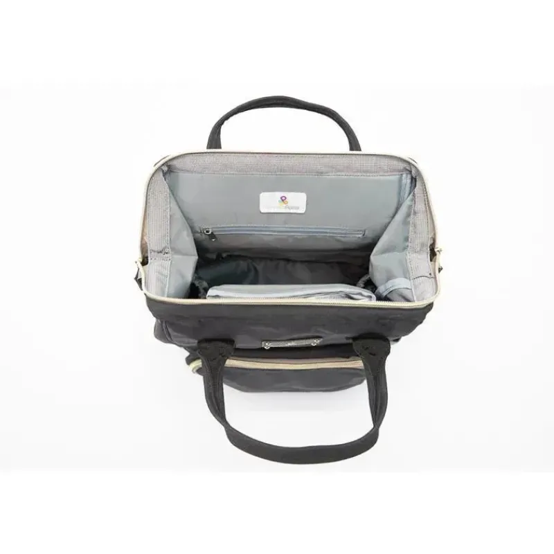 primo_passi__bolsa_fralda_SKU6h9LZpIC_5.webp Primo Passi - Bolsa Fraldas Mochila Preta Lucca New
