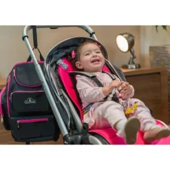 Primo Passi - Bolsa Fralda Mochila Rosa Outlet