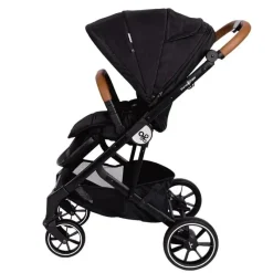 Primo Passi - Carrinho Icon V2, Recém-nascido a Criança com Assento Reversível e Dobra Compacta, Todo Preto Discount