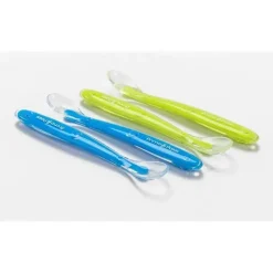 Primo Passi - Colher de Silicone 4Pk, Azul/Verde Online
