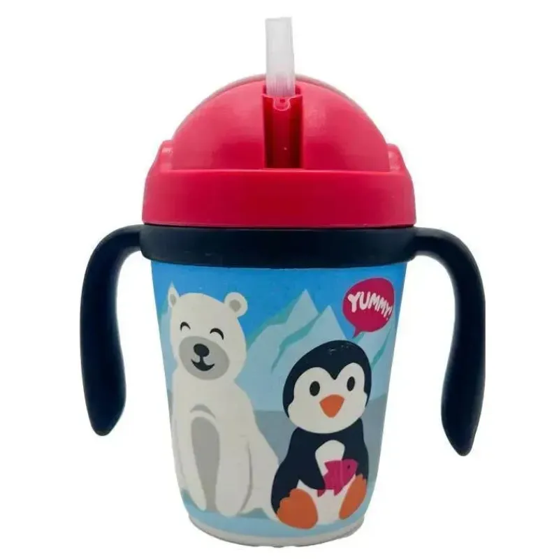 primo_passi__conjunto_inf_SKUN8reTHah_1.webp Primo Passi - Conjunto infantil de bambu com ventosa e copo, amigos de inverno New