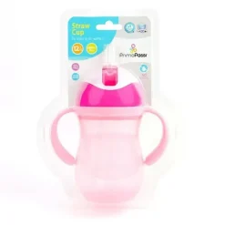 Primo Passi - copo de palha rosa de 9 onças Outlet