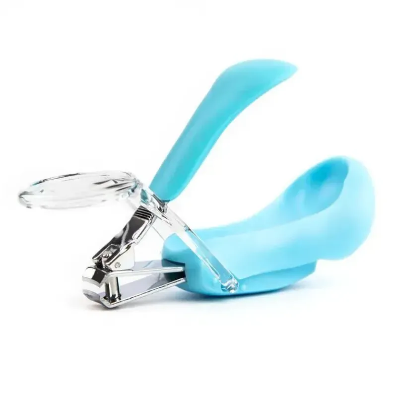 primo_passi__cortador_de__SKUDCy0FVDl_0.webp Primo Passi - Cortador de unhas azul bebê com lupa Best
