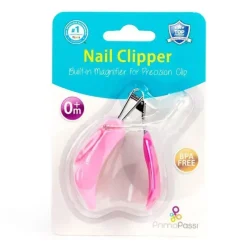 Primo Passi - Cortador de unhas rosa para bebê com lupa Online
