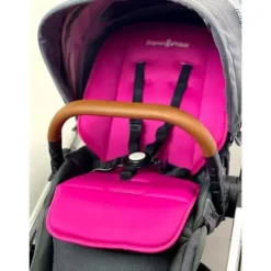 Primo Passi - Forro universal para carrinho, protetor de carrinho/forro para assento de carro, rosa escuro Fashion