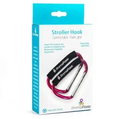Primo Passi - Gancho para carrinho grande 2Pk, rosa Best